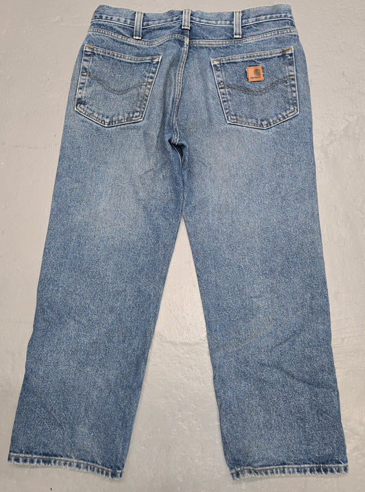 Vintage Carhartt Distressed classic fit jeans sz 34x28