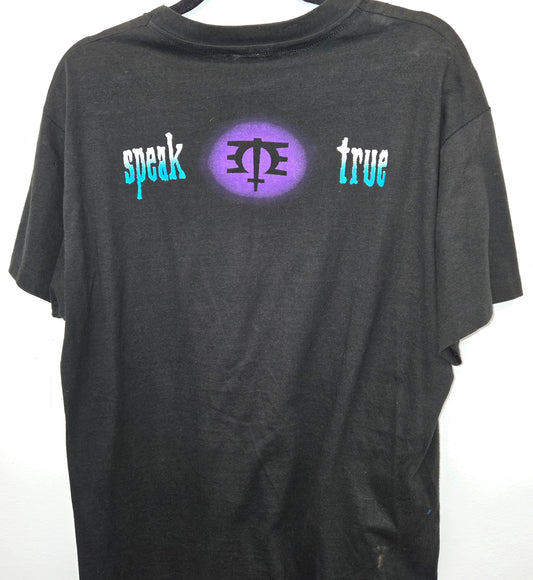 Vintage 1994 Melissa Etheridge Speak True rock band T-shirt sz L single stitch