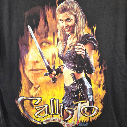 Vintage rare 1997 Xena Warrior Princess Callisto Warrior Queen graphic t shirt sz L