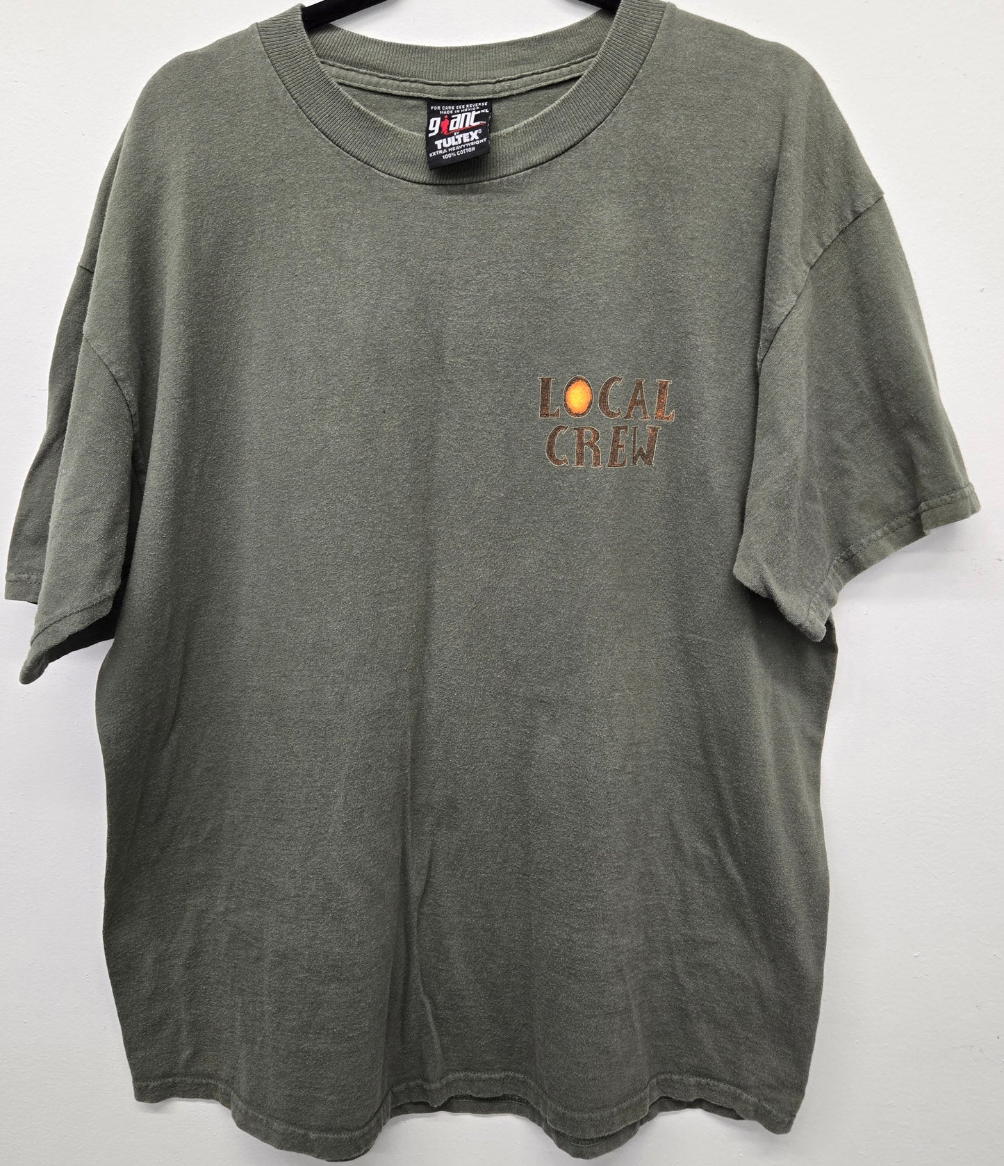 Vintage Giant Jimmy Buffett Beach House on the Moon local crew rock band Tour T-shirt sz XL