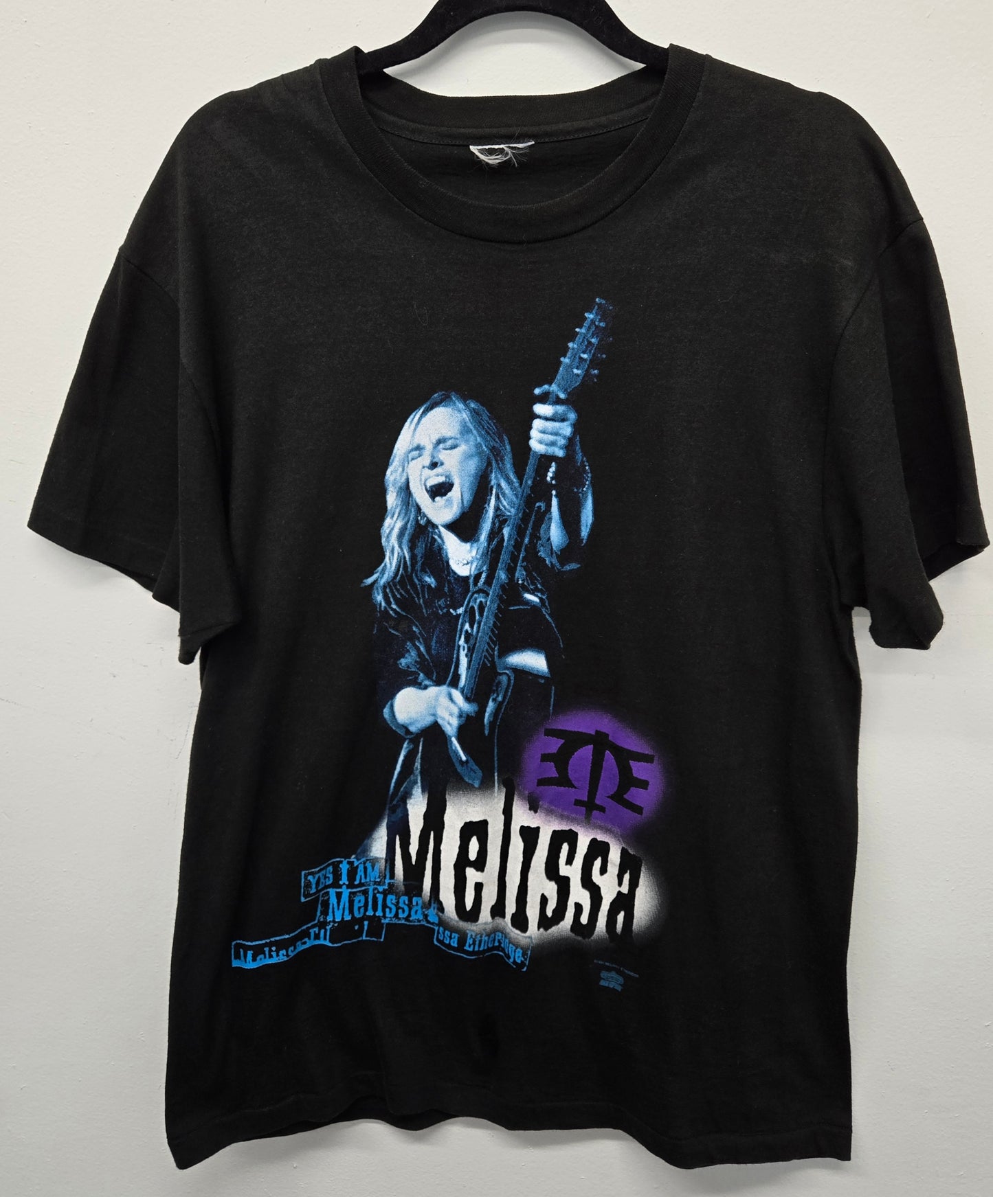 Vintage 1994 Melissa Etheridge Speak True rock band T-shirt sz L single stitch