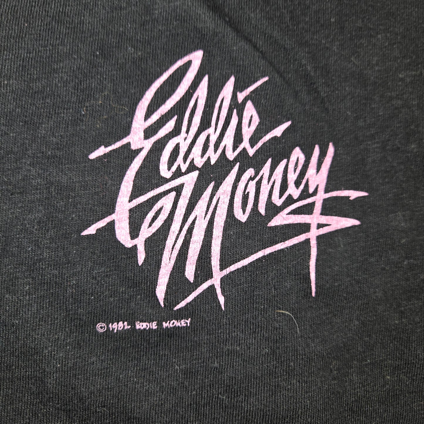 Vintage 1982 Eddie Money Single Stitch Got No Control Tour Band T-shirt