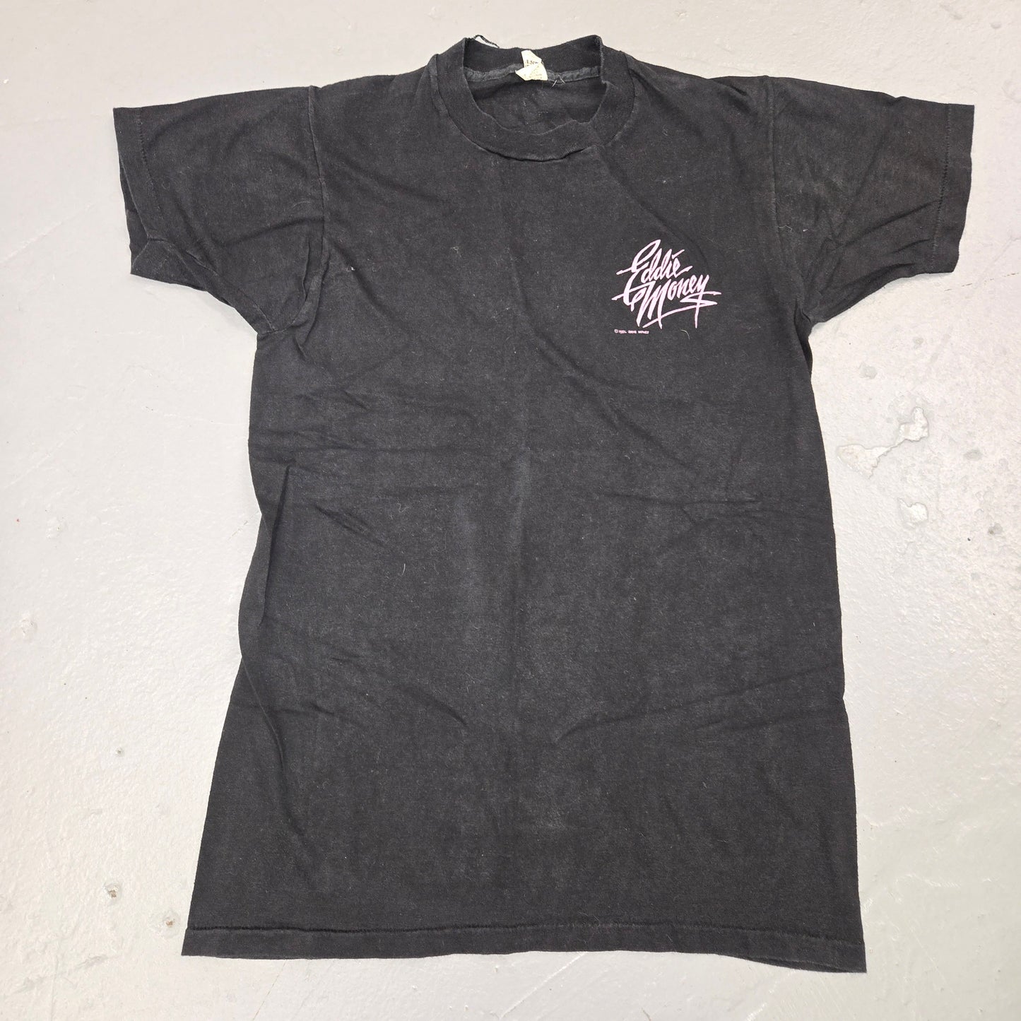 Vintage 1982 Eddie Money Single Stitch Got No Control Tour Band T-shirt