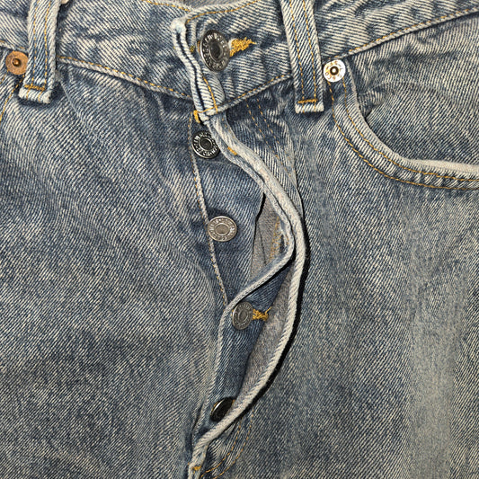 Vintage 1999 Levi's 501 ted tab jeans sz 34x32 made in usa