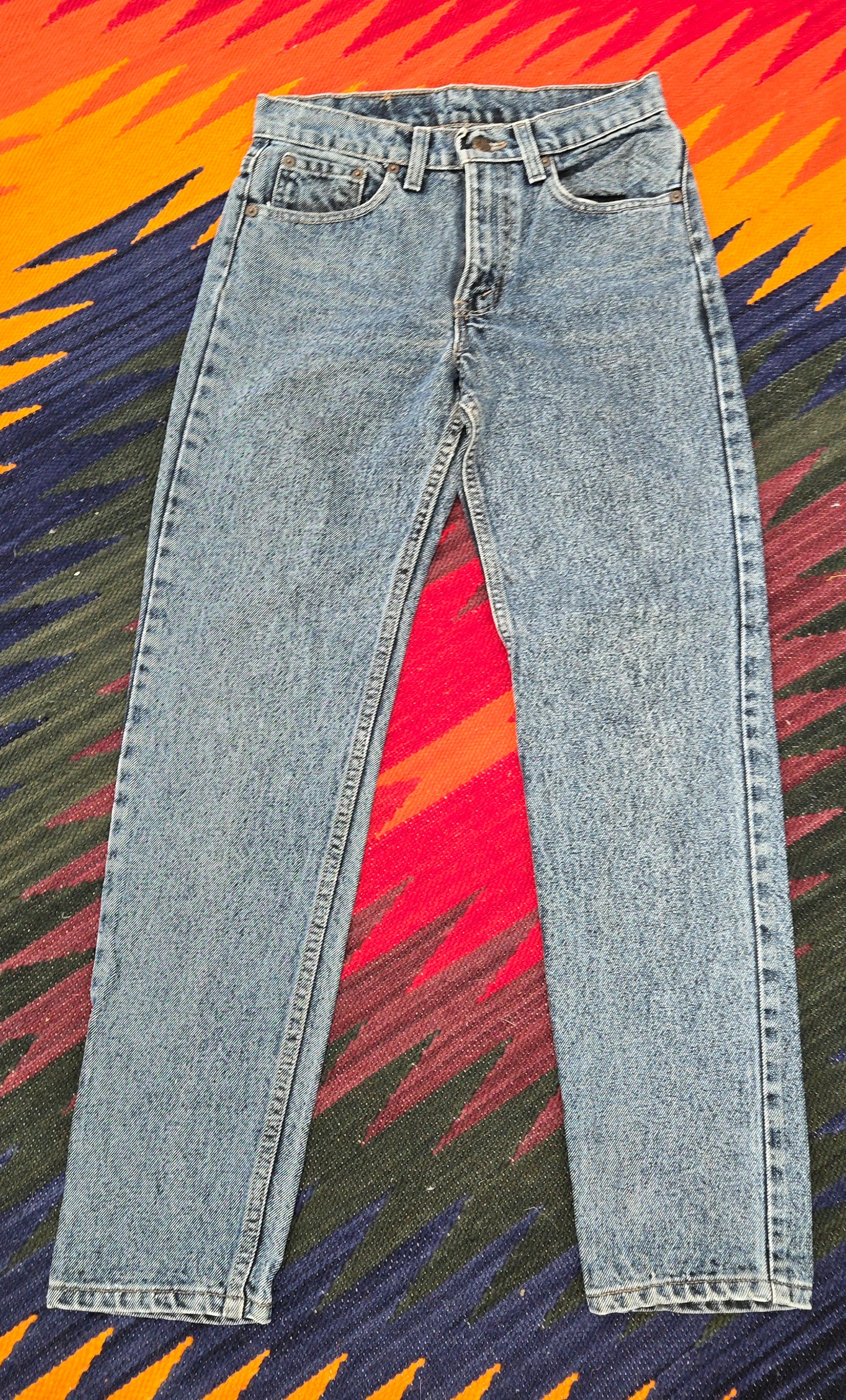 Vintage 1986 Levi's 512 red tab jeans sz 28x30 made in usa