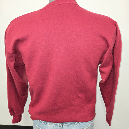 Painted Past Collegiate sun fade Sweatshirt sz M in Faded beet