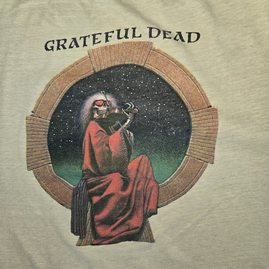Vintage 1975 Grateful Dead Blues For Allah Rock Band T-shirt