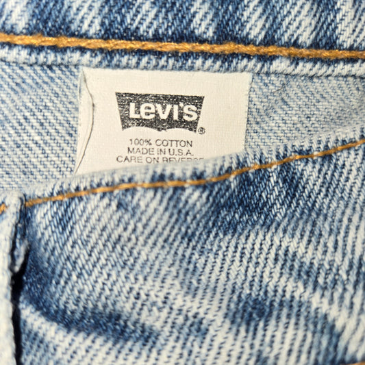 Vintage 1997 Levis red tab 550 jeans sz 35x30 made in usa