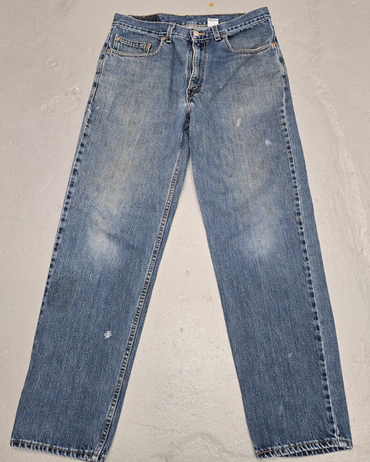 Vintage 1990s Levis 550 Distressed tab jeans 34x32 made in usa