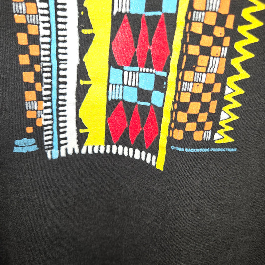 Vintage 1992 Charlie Daniels Band single stitch Rock Band Tour T-shirt sz L made in usa