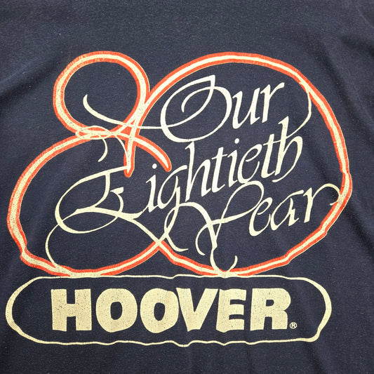 Vintage rare 1988 Hoover vacuum 80th Anniversary single stitch t shirt sz XL Made In usa