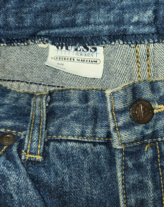 Vintage 1980s guess by marciano jeans sz 38 made in usa