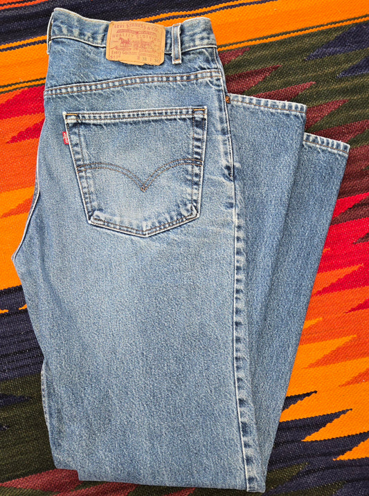 Vintage 2001 Levi's red tab 517 jeans sz 38 made in usa