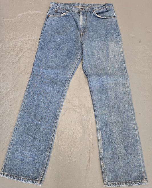 Vintage Levi Strauss Orange Tab Jeans size 33x31