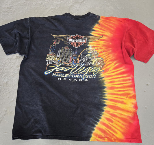 Vintage Harley-Davidson Tie-Dye Las Vegas T-Shirt Size XL