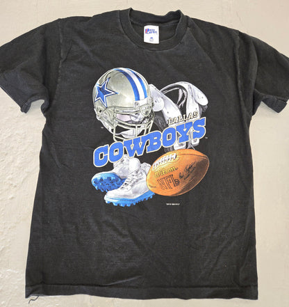 Vintage 1996 Pro Player Dallas Cowboys Graphic T- Shirt sz L