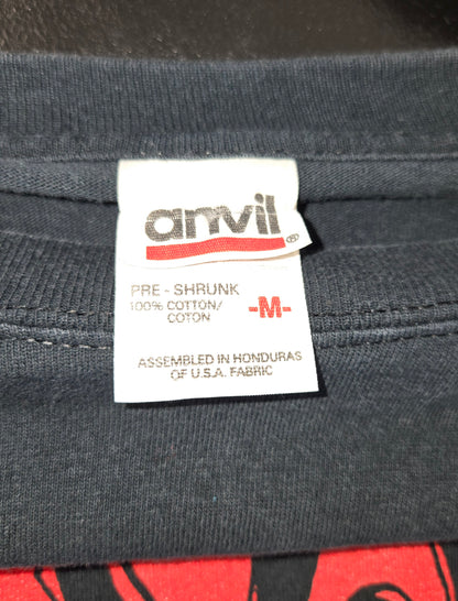 Vintage 2003 Nirvana End of Music Ghost Notebook band t -shirt sz M