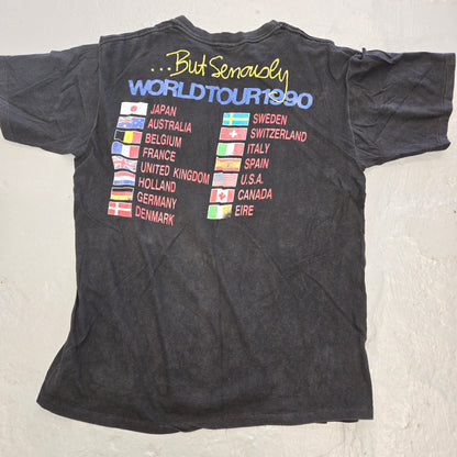 Vintage 1990 Phil Collins World Tour  Band T-shirt