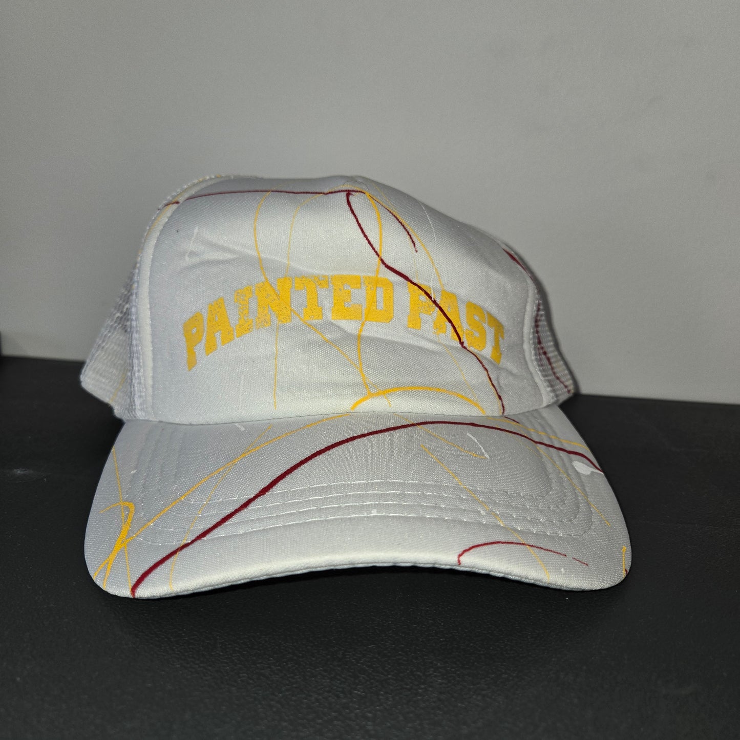 Painted Past painted trucker hat