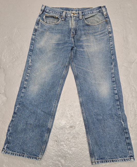 Vintage Carhartt Distressed classic fit jeans sz 34x28