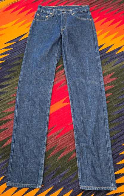 Vintage 1986 Levi's 606 red tab jeans sz 29x36 made in usa