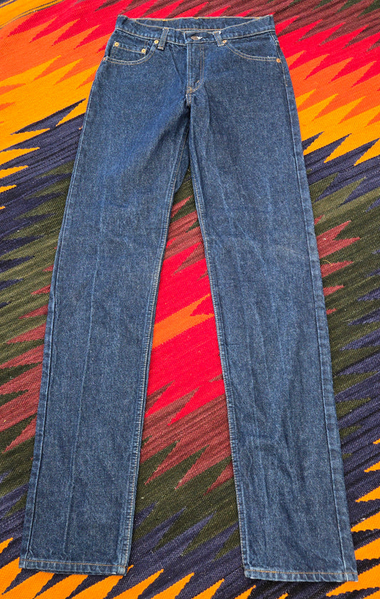 Vintage 1986 Levi's 606 red tab jeans sz 29x36 made in usa