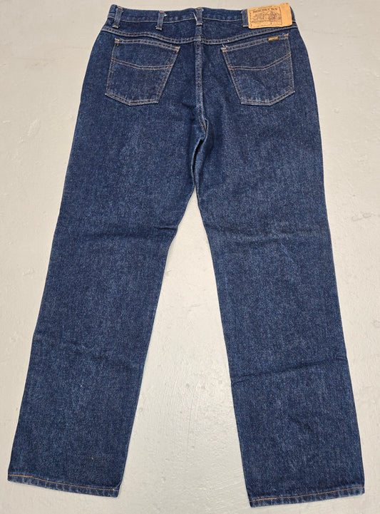 Vintage 1980s Sears Roebucks straight jeans 34x30 made in usa