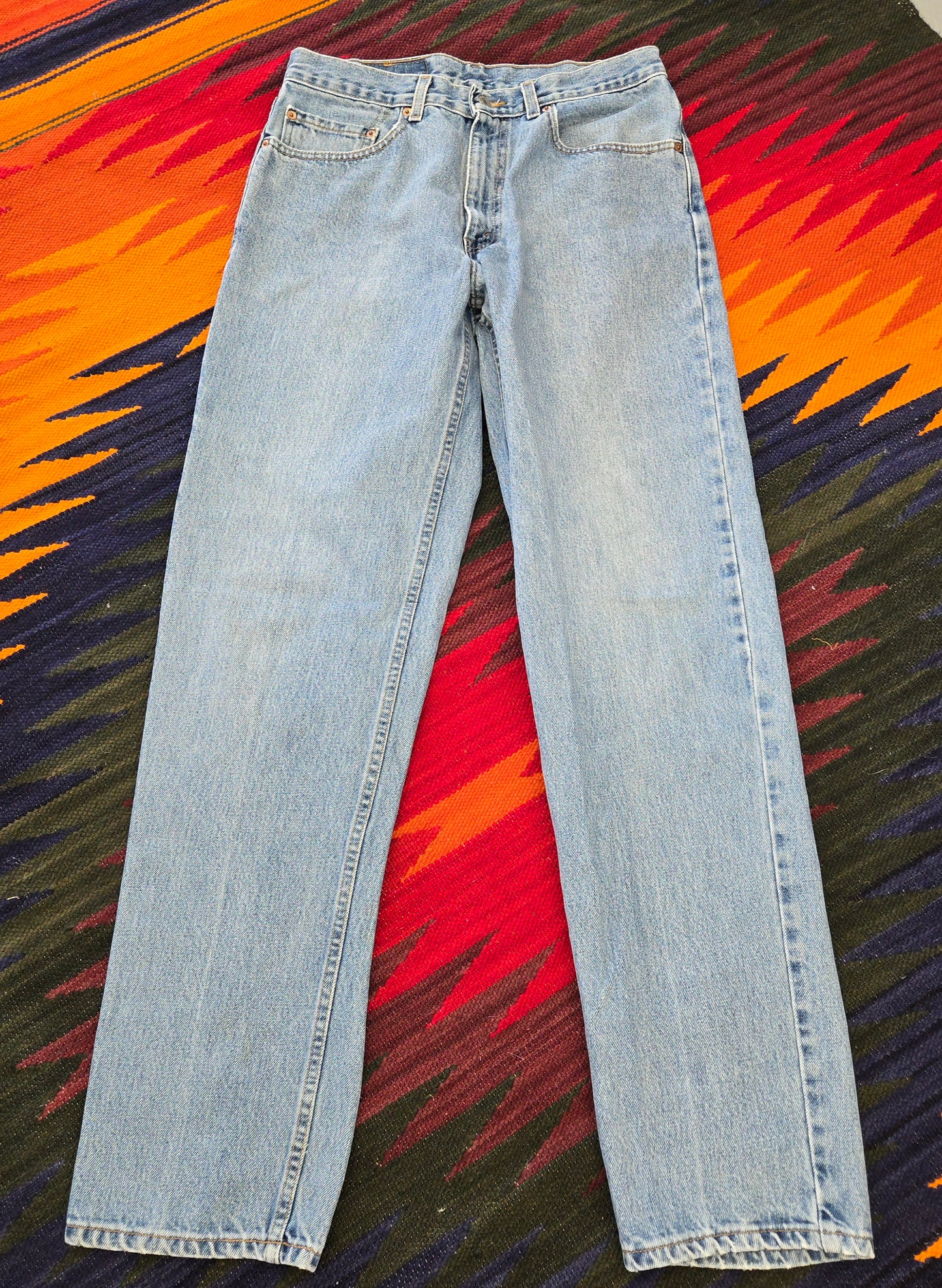 Vintage 2000 Levi's red tab 550 jeans sz 34x34 made in usa