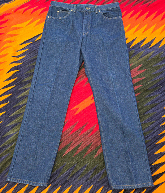Vintage Lee Riders dark straight jeans sz 36