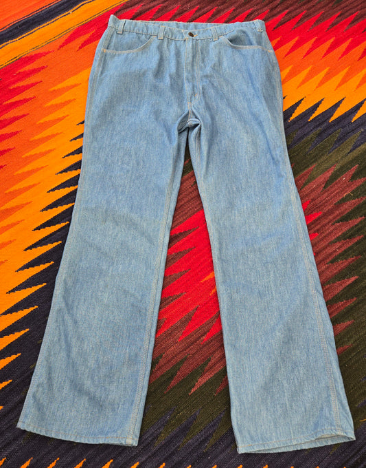 Vintage 1985 Levis orange tab detailed pocket jeans sz 38 made in usa