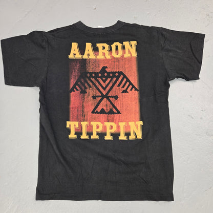 Vintage 1996 Aaron Tippin Rock Tour Band T-shirt size L