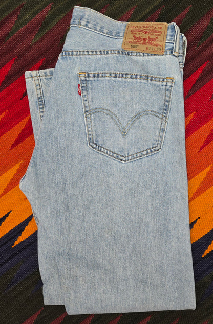 Vintage Levi's red tab 505 jeans sz 34x30