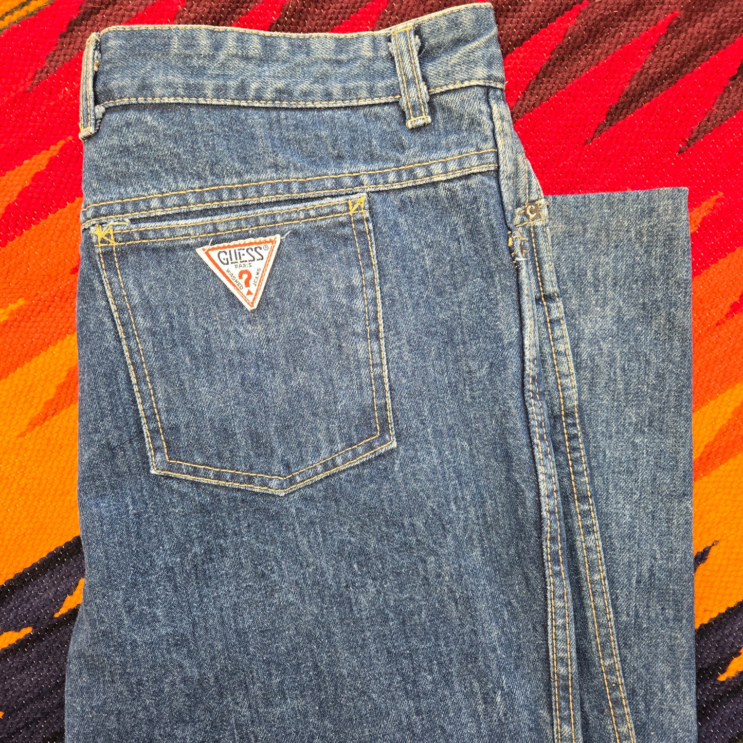 Vintage 1980s guess by marciano jeans sz 38 made in usa