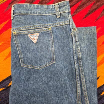 Vintage 1980s guess by marciano jeans sz 38 made in usa