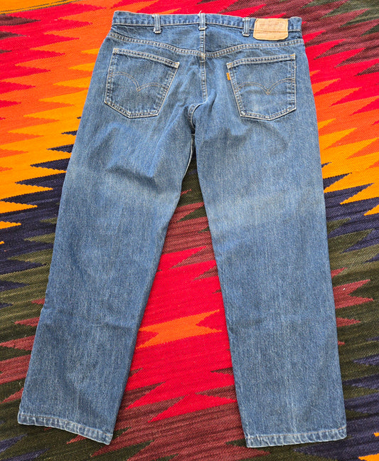 Vintage 1980 Levi's orange tab 505-0217 jeans sz 38 made in usa