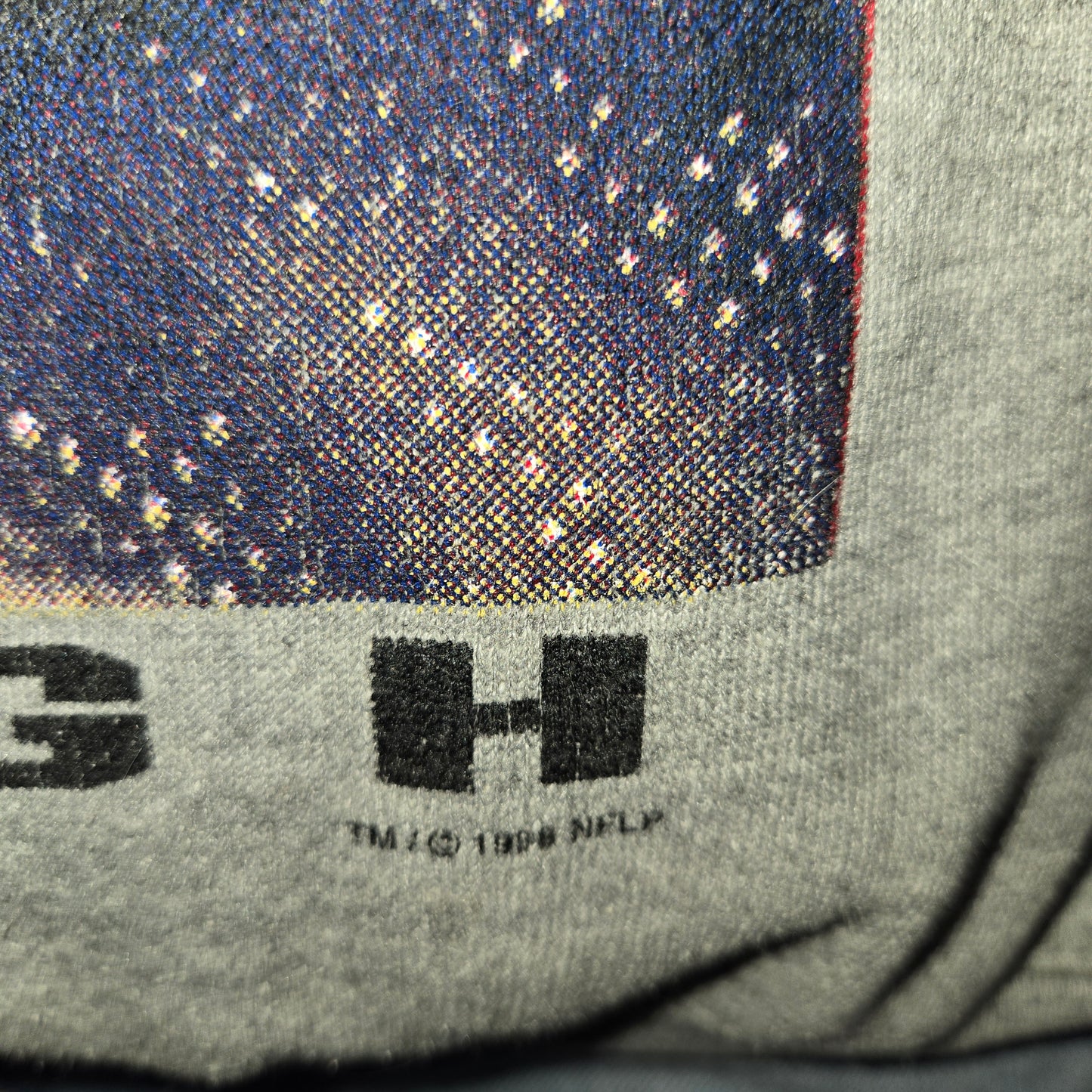 Vintage 1998 Lee Pittsburgh Steelers helmut logo gray Sweatshirt sz XL