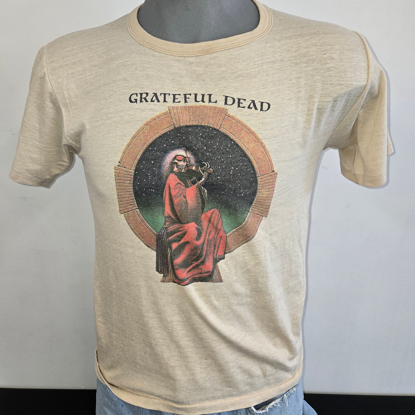 Vintage 1975 Grateful Dead Blues For Allah Rock Band T-shirt