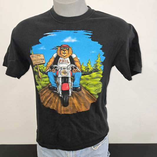 Vintage Harley-Davidson Gobblers Knob Punxy T-shirt sz M