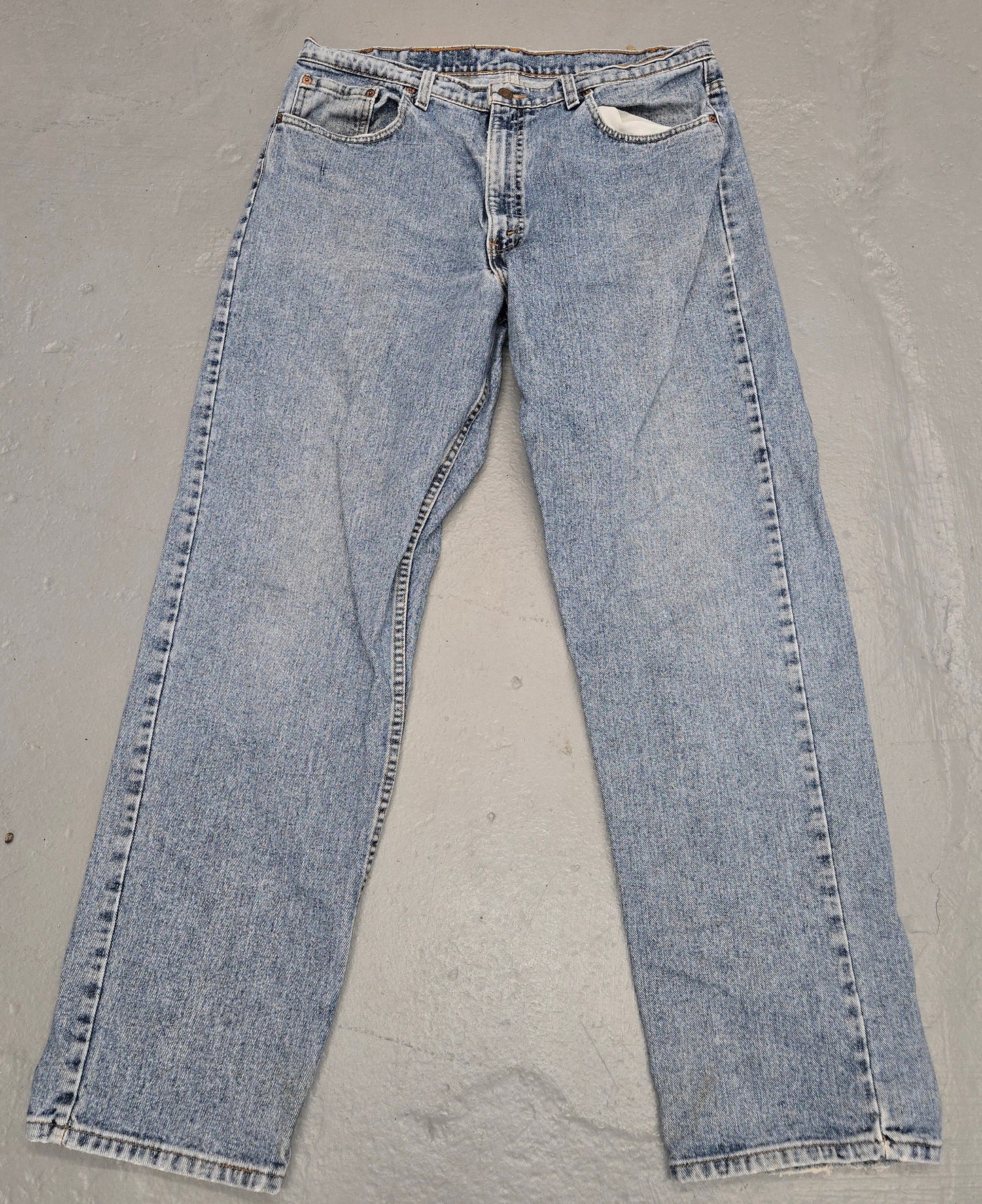 Vintage 1993 Levis 554 red tab jeans 36x32