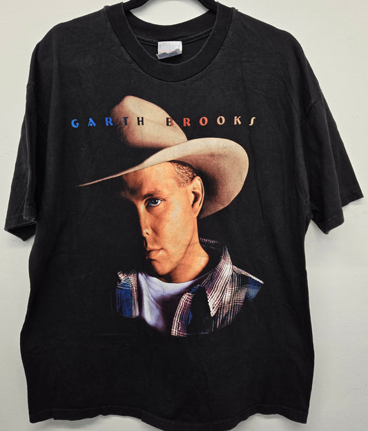 Vintage 1996 Garth Brooks Fresh Horses rock band Tour T-shirt sz XL
