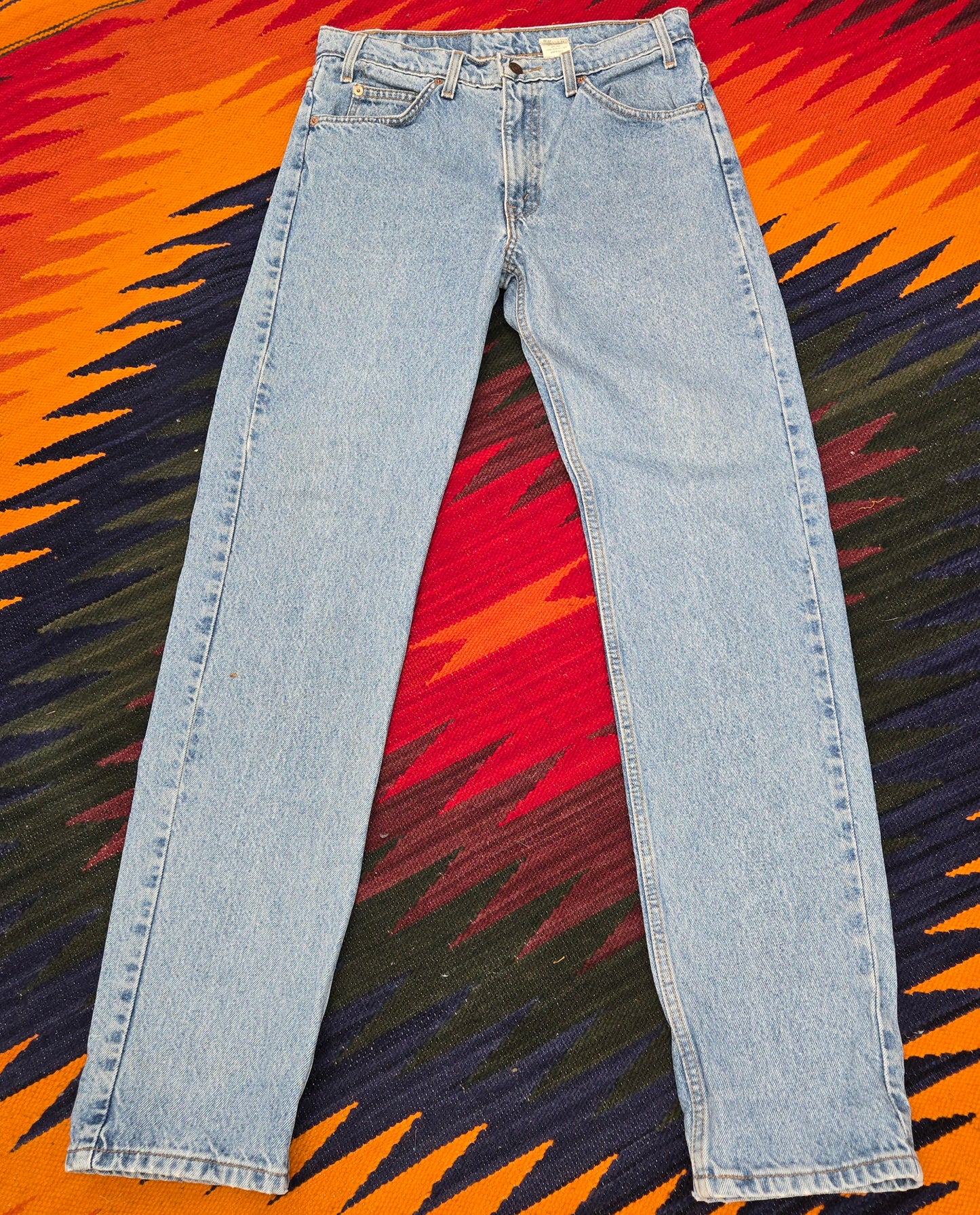 Vintage 1995 Levis 505 orange tab jeans sz 32x34