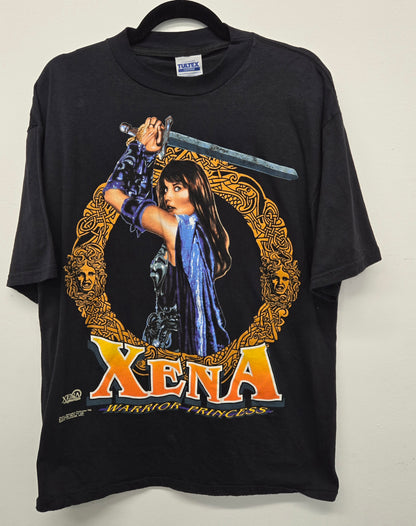 Vintage rare 1996 Xena Warrior Princess graphic t shirt sz L