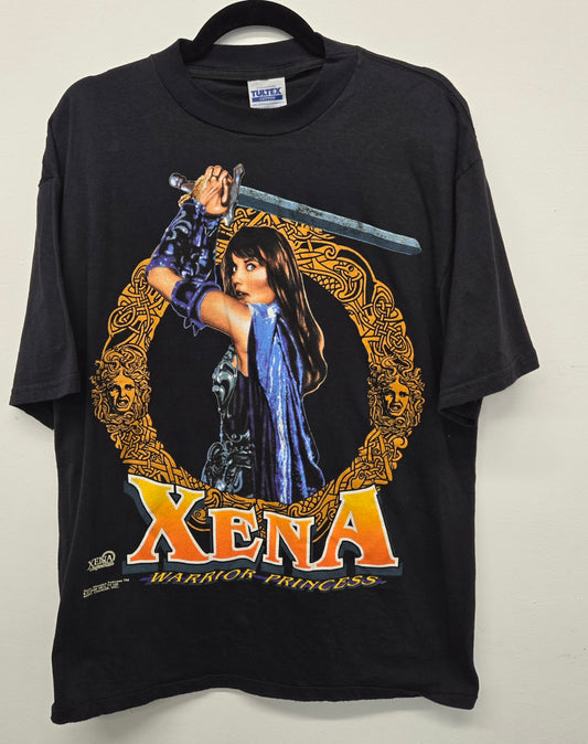 Vintage rare 1996 Xena Warrior Princess graphic t shirt sz L
