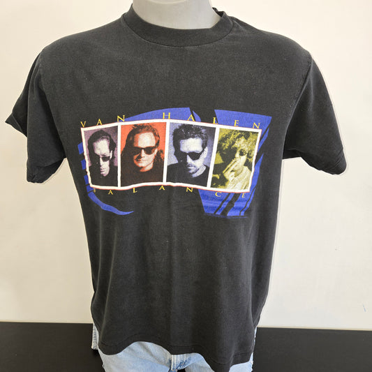 Vintage 1995 96 Van Halen balance single stitch Rock Band Tour T-shirt L